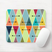 Diamanten und Dreiecke Mousepad (Mit Mouse)