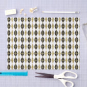 Diamanten und Gold Grid Seidenpapier (Handwerk)