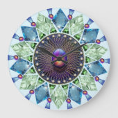 Diamanten und Perlen 1 Große Wanduhr (Vorderseite)