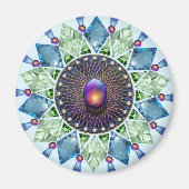 Diamanten und Perlen 1 Magnet (Vorne)