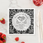 Diamanten und Perlen Party Thema Napkins Serviette (Beispiel)