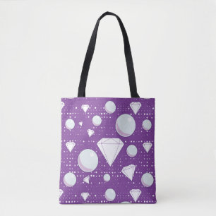 Diamanten und Perlen Tasche