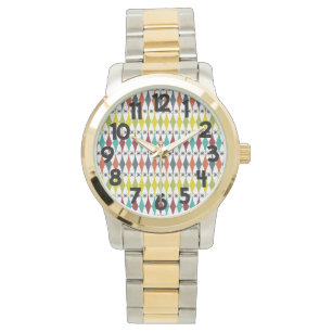 Diamanten und Sternexplosionen Armbanduhr