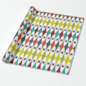 Diamanten und Sternexplosionen Geschenkpapier (Ungerollt)