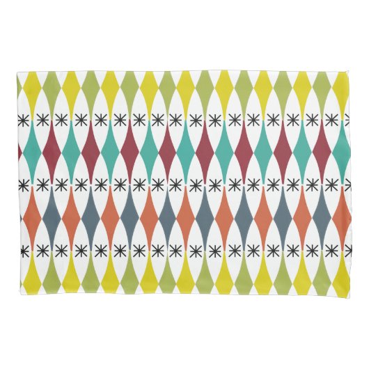 Diamanten und Sternexplosionen Kissenbezug (Vorderseite)