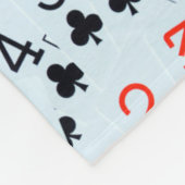 Diamanten und Sträucher haben fünf Flush-Muster, Fleecedecke (Ecke)