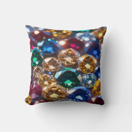 Diamanten vieler Farben Kissen