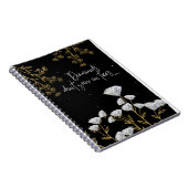 Diamanten wachsen nicht auf Bäumen Notizblock (Rechte Seite)