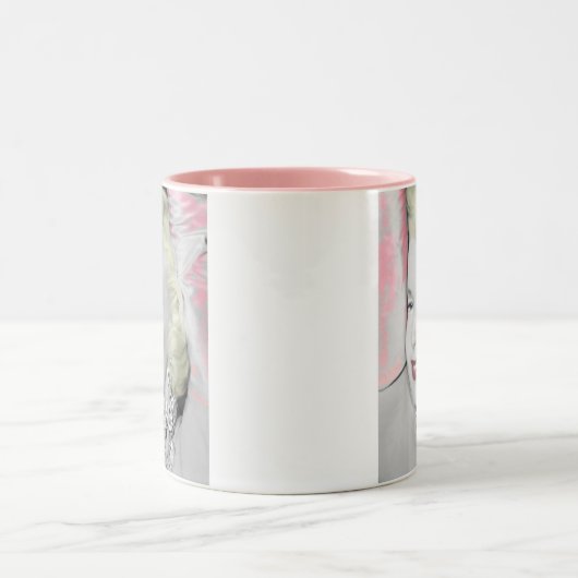 Diamanten Zweifarbige Tasse (Mittel)