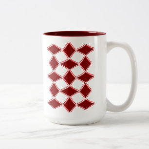 Diamanten Zweifarbige Tasse