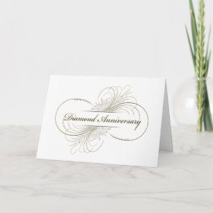 Diamantene Hochzeit Karte