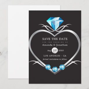 Diamantene Hochzeit Save The Date