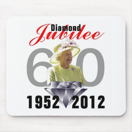 Diamantene Jubiläum 1952-2012 Mousepad (Vorne)
