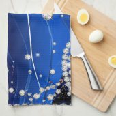 Diamantenglanz Luxushintergrund Geschirrtuch (Viertel Falte)