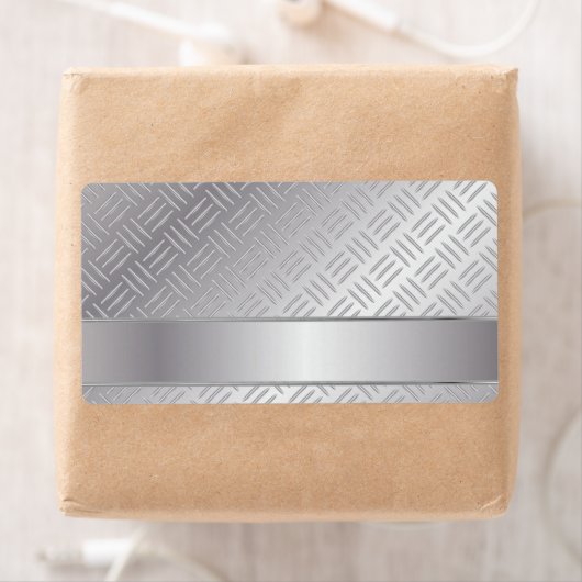 Diamantenmuster aus Metall (Insitu)