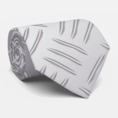 Diamantenmuster aus Metall Krawatte (Gerollt)