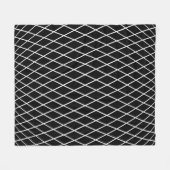 Diamantenmuster Fleecedecke (Vorderseite (Horizontal))