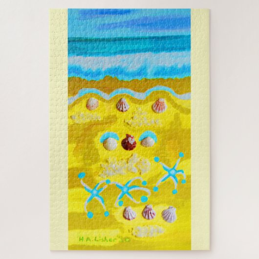 Diamantenstrand Puzzle (Vertikal)
