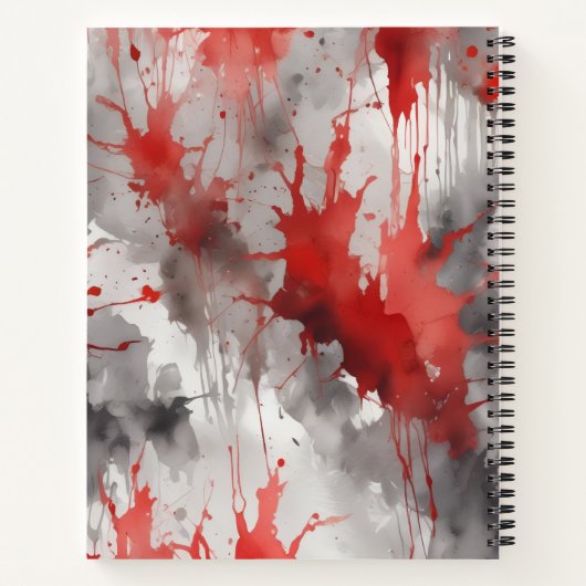 Diamantes y Seda Roja Notizblock (Rückseite)