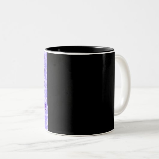 Diamantfarbe Keine Therapie Zweifarbige Tasse (VorderseiteRechts)