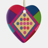 Diamantfarben Keramik Ornament (Rechts)