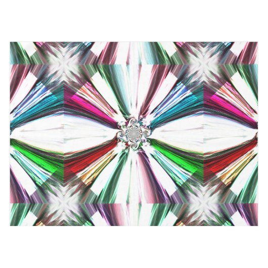 Diamantfarbstrebe Tischdecke (Vorderseite (Horizontal))