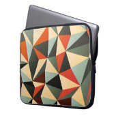 Diamantform: Abstraktes Vintages Design Laptopschutzhülle (Vorderseite Links)