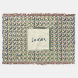 Diamantformen in neutralen Tönen Decke