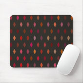 Diamantformen in Rottönen Mousepad (Mit Mouse)