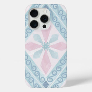 diamantförmiges blaues Muster Case-Mate iPhone Hülle