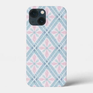 diamantförmiges blaues Muster Case-Mate iPhone Hülle