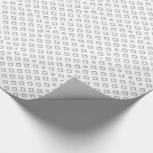Diamantformmuster Geschenkpapier (Ecke)