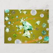 Diamantgalaxie 10 postkarte (Rückseite)