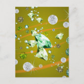 Diamantgalaxie 10 postkarte (Vorderseite)