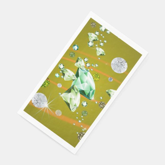 Diamantgalaxie 10 serviette (Ecke)