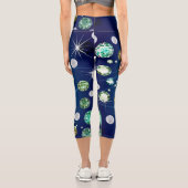 Diamantgalaxie 11 capri leggings (Rückseite)