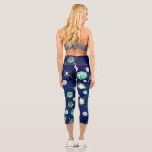 Diamantgalaxie 11 capri leggings (Rückseite)