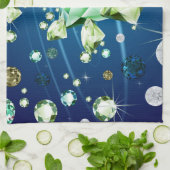 Diamantgalaxie 11 geschirrtuch (Gefaltet)