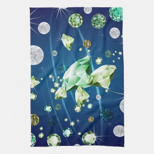 Diamantgalaxie 11 geschirrtuch (Vertikal)