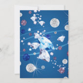 Diamantgalaxie 12 dankeskarte (Vorderseite)