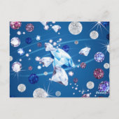 Diamantgalaxie 12 postkarte (Rückseite)