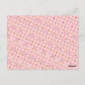 Diamantgalaxie 14 postkarte (Rückseite)