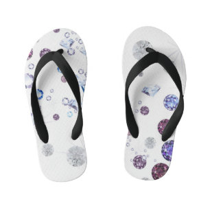 Diamantgalaxie 1 kinderbadesandalen