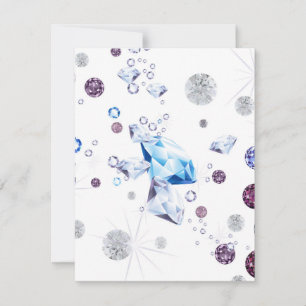 Diamantgalaxie 1 mitteilungskarte