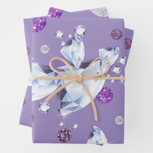 Diamantgalaxie 2 geschenkpapier set (Beispiel)