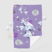 Diamantgalaxie 2 golfhandtuch (Insitu)