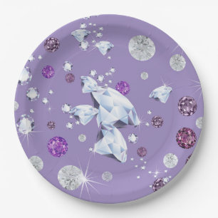 Diamantgalaxie 2 pappteller