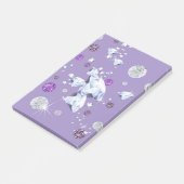 Diamantgalaxie 2 post-it klebezettel (angewinkelt)