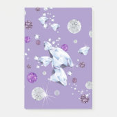 Diamantgalaxie 2 post-it klebezettel (Vorderseite)