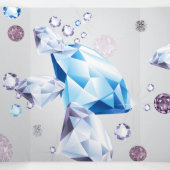 Diamantgalaxie 3 dreifach gefaltete urlaubskarte (Innenseite Mitte)